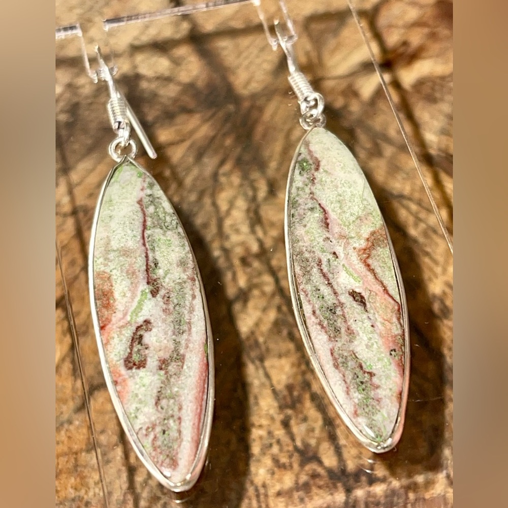 Dolomite Earrings 2 1/4”